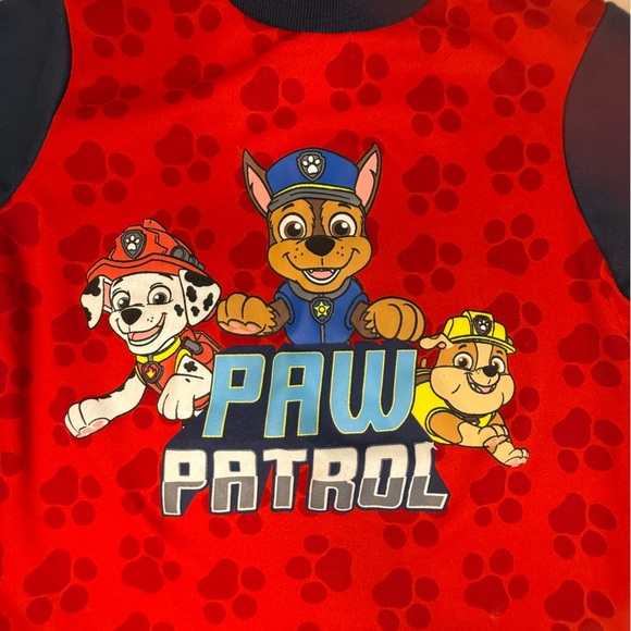 PAW Patrol Boys Tee and Short Outfit Kids 3PC Clothing Set size 5/6 - Picture 3 of 14